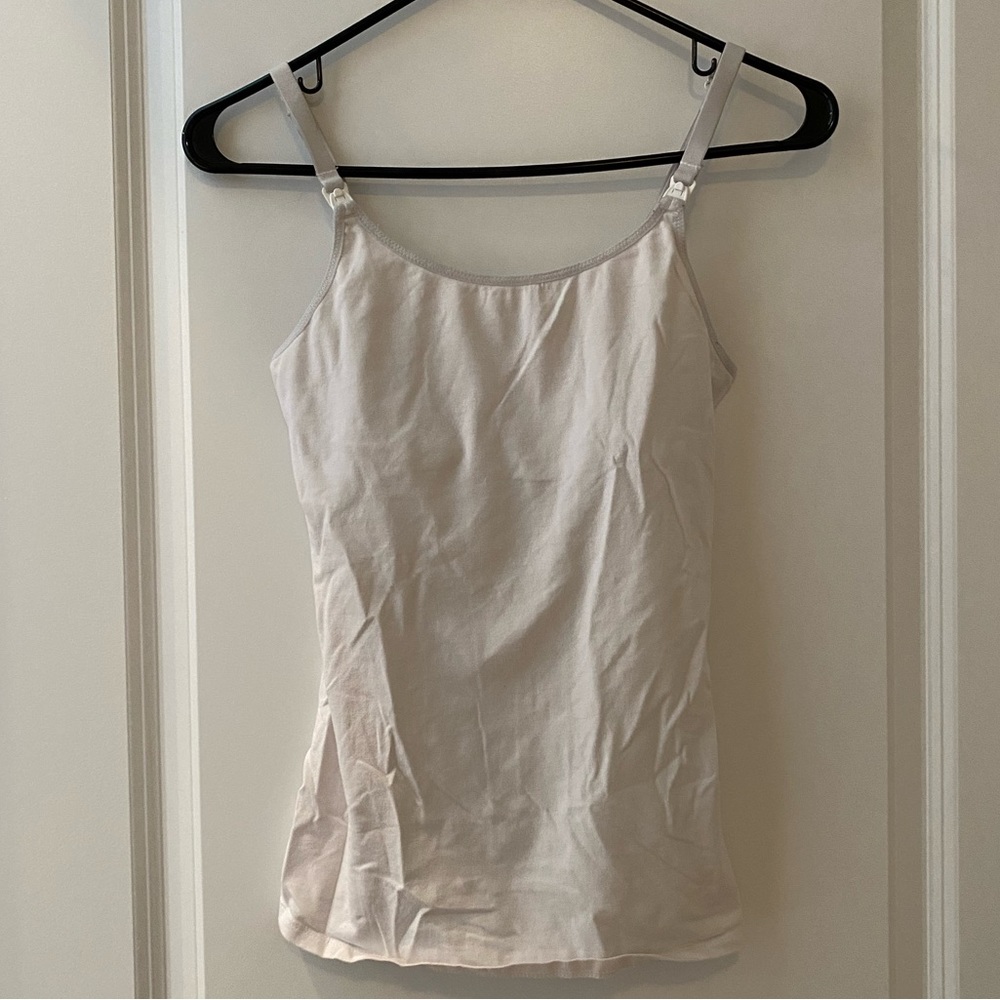Nursing tank top